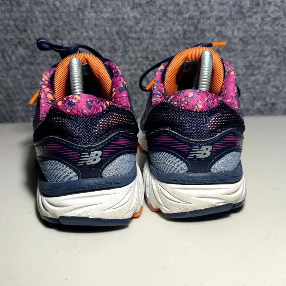 New Balance 860v7 Sneakers  Running Shoes Blue Pink No Insoles Women's Size 9.5